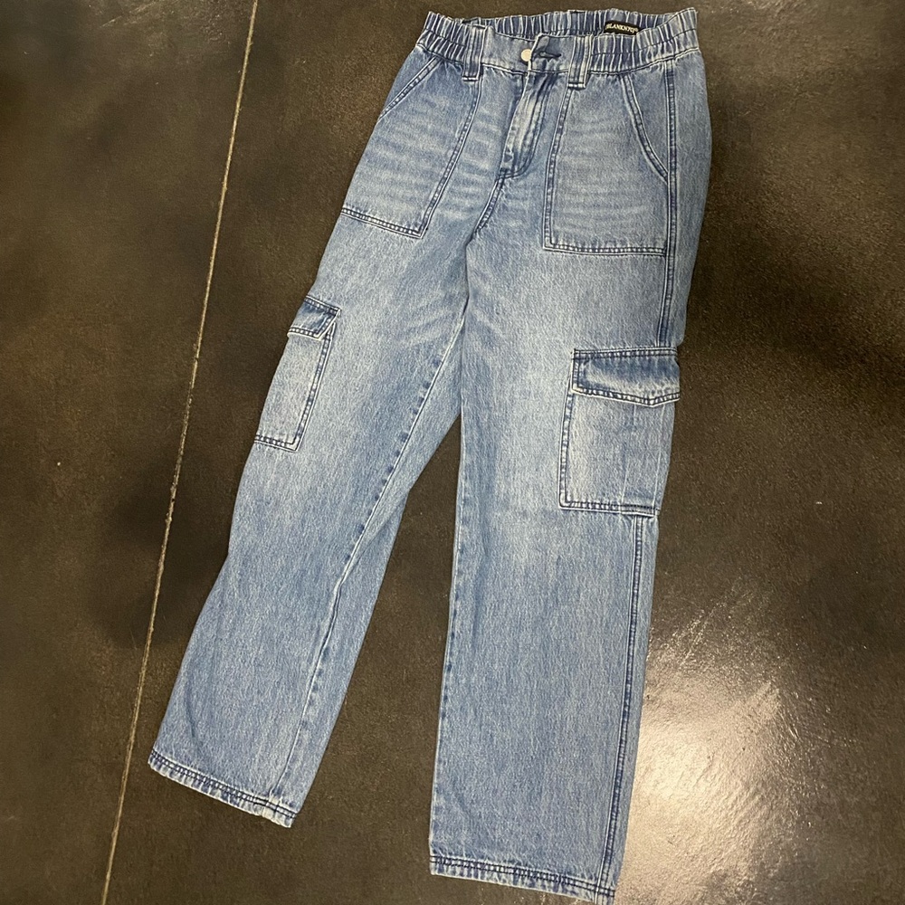 BLANK NYC Cargo Denim Pant Jeans - Picture 5 of 11